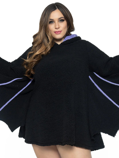 Moonlight Bat Halloween Plus Size Costume Set