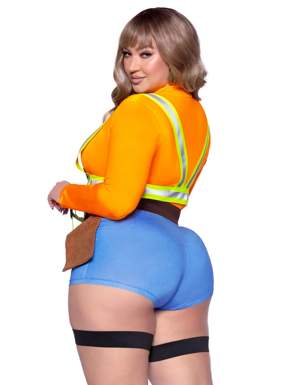 Nailed It Construction Worker 2 Piece Plus Size Halloween Costume