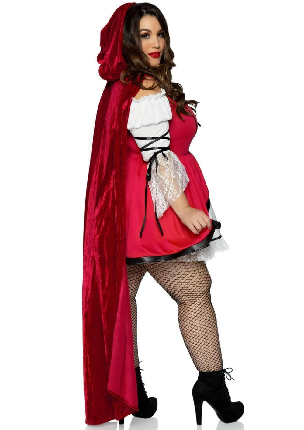 Storybook Red Riding Hood Plus Size 2 PC Halloween Costume