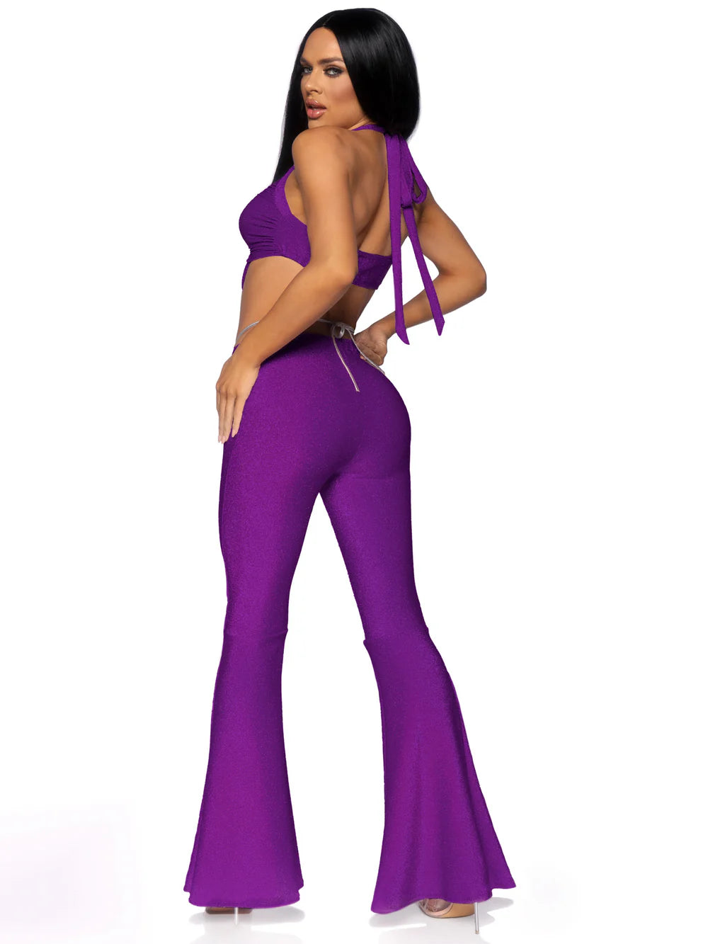 Pop Star Halloween Purple Costume