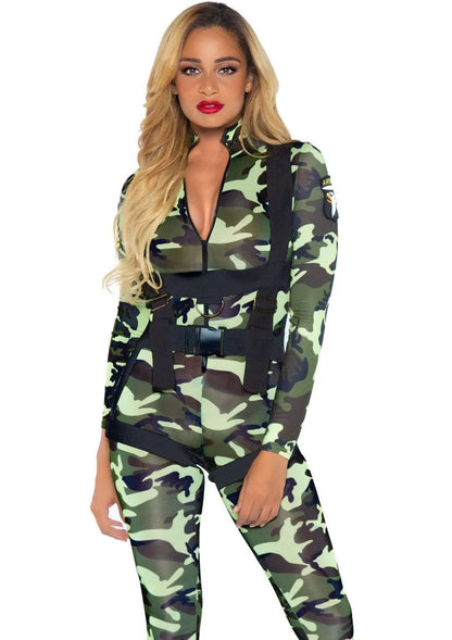 Pretty Paratrooper 2 Piece Halloween Costume