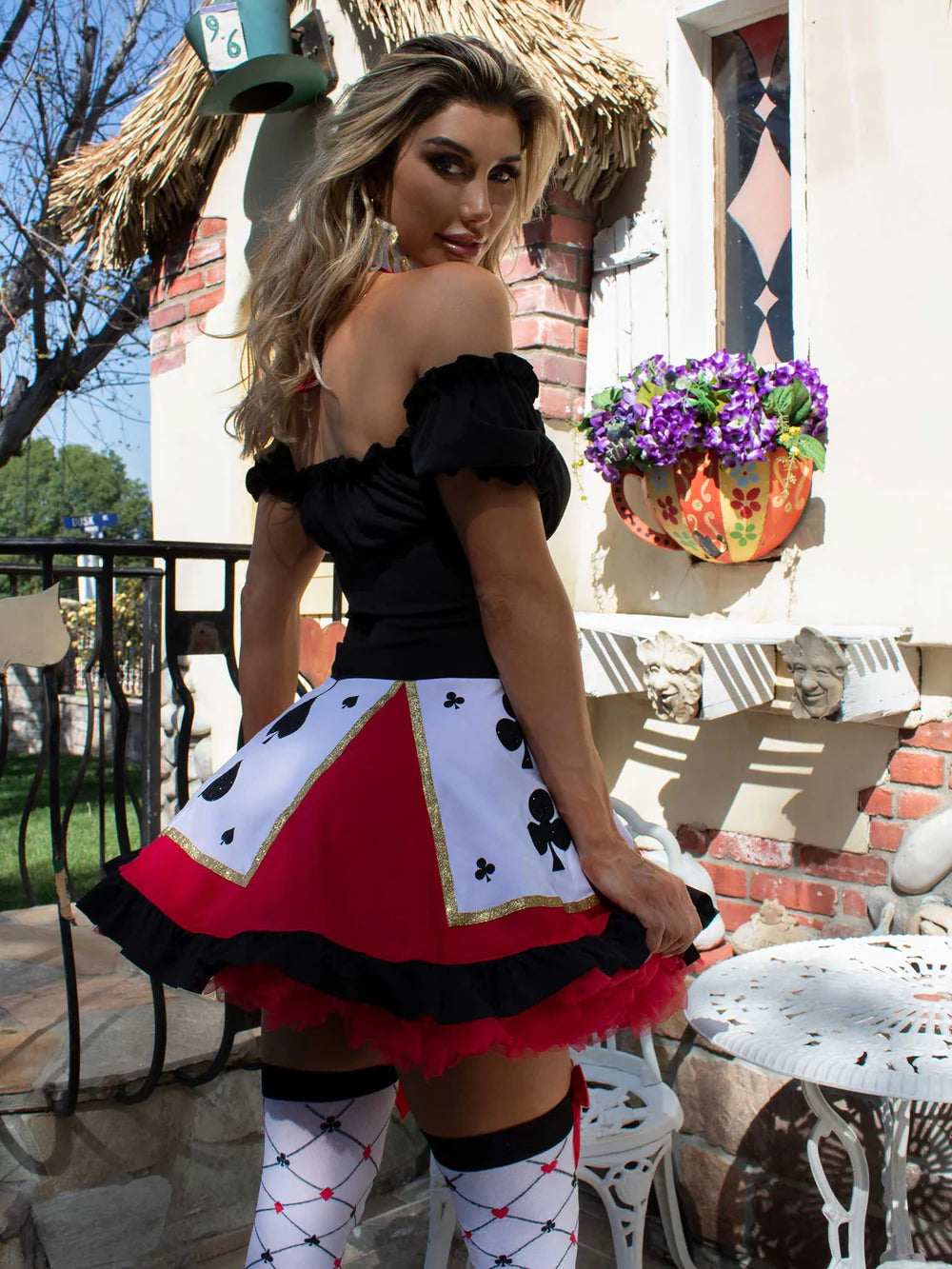 Pretty Playing Card 2 PC Halloween Costume