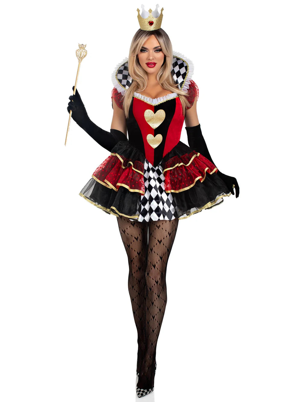 Queen of Hearts 2 PC Halloween Costume