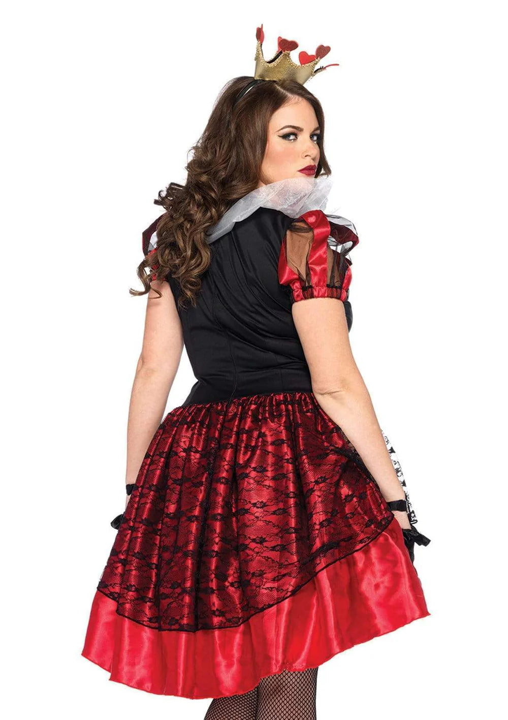 Royal Red Queen Sexy 2 Piece Plus Size Halloween Costume