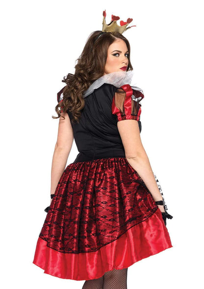 Royal Red Queen Sexy 2 Piece Plus Size Halloween Costume