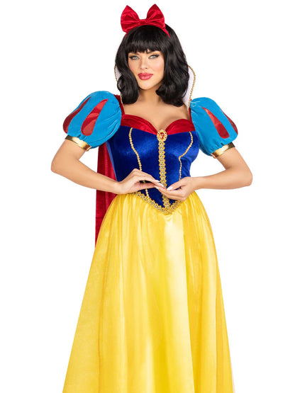 Royal Miss Snow 3 Piece Halloween Costume