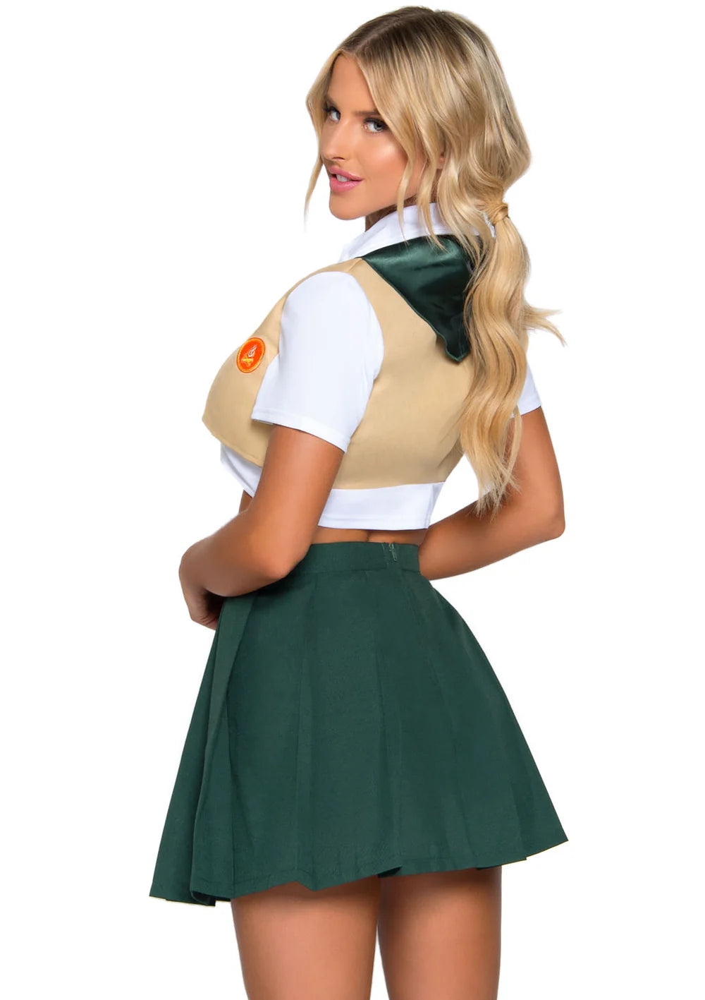 Sexy Scout Uniform 3 Piece Halloween Costume