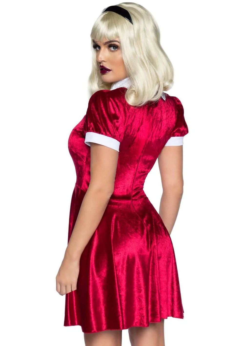 Spellbinding Witch 2 Piece Velvet Halloween Costume