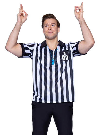 Men's Sports Referee 2 Piece Halloween Costume