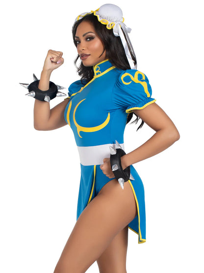 Street Fighter Chun-Li 3 Piece Halloween Costume