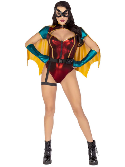 Sultry Sidekick 5 Piece Halloween Costume