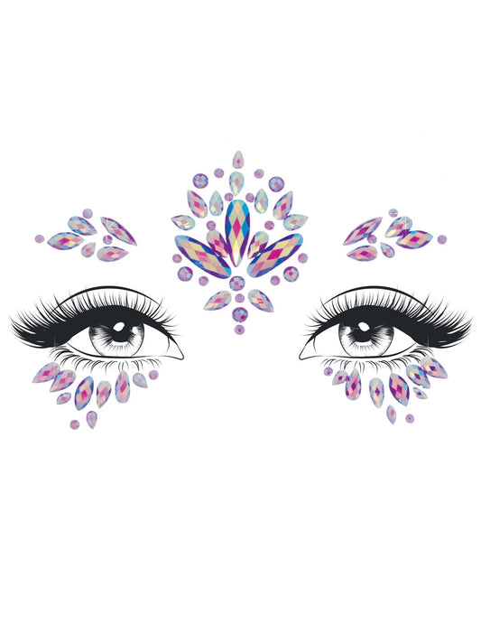 Verity Face Jewels Sticker