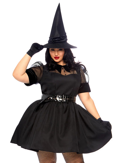 Bewitching Witch 3 Piece Plus Size Halloween Costume