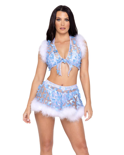 Sheer Butterfly Skirt - Bite Me Chic