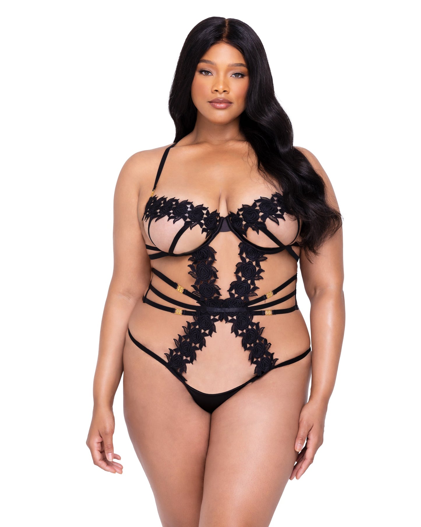 Ebony Rose Teddy - Bite Me Chic